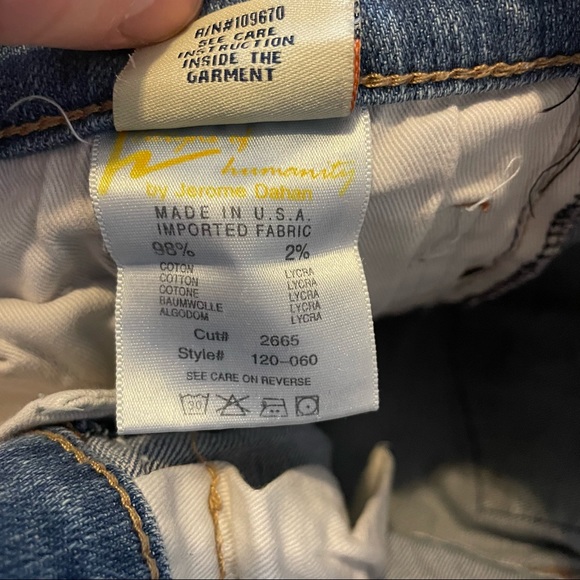 Citizens of Humanity Jeans with Embroidered Wave Design on Back Pockets Size 28 - Picture 9 of 16